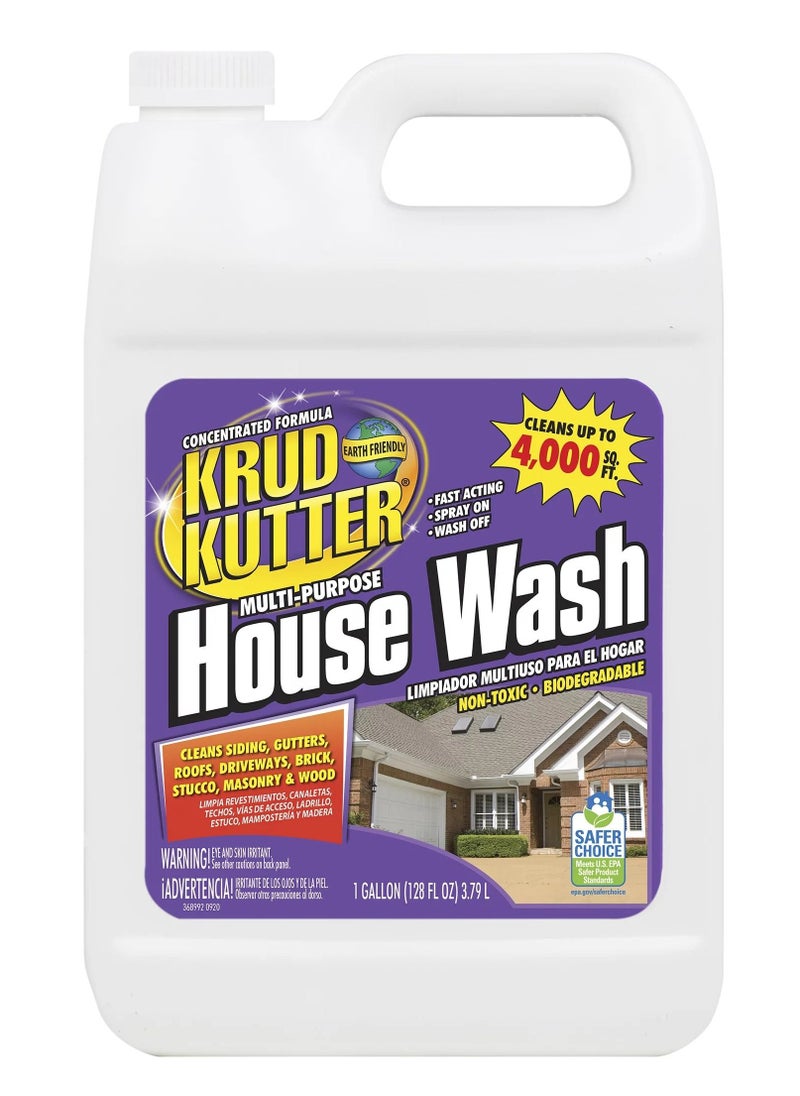 Krud Kutter Multi-Purpose House Wash Cleaner Liquid Concentrate 3.79 L  - Image 1