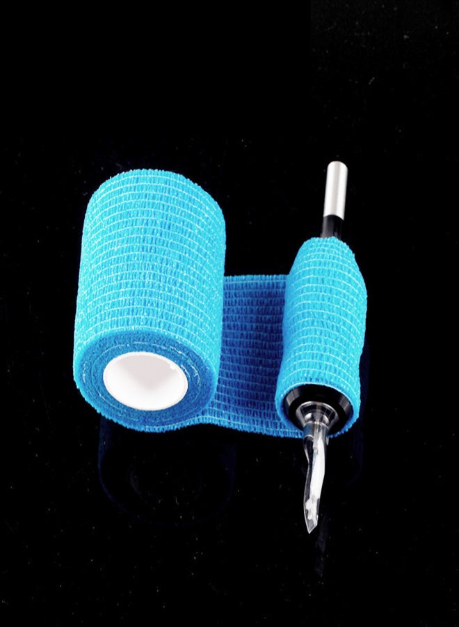 Pack of 5 solid color anti-callus self-adhesive bandages, nail art anti-wear hand elastic tape, elastic tape 5cm * 4.5m orange - Image 5