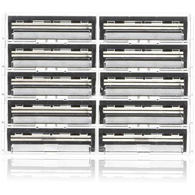 برسونا شفرات الحلاقة بيرسونا 100 توين 2 توين II متوافقة مع نظام ماكينة الحلاقة جيلتس تراك 2