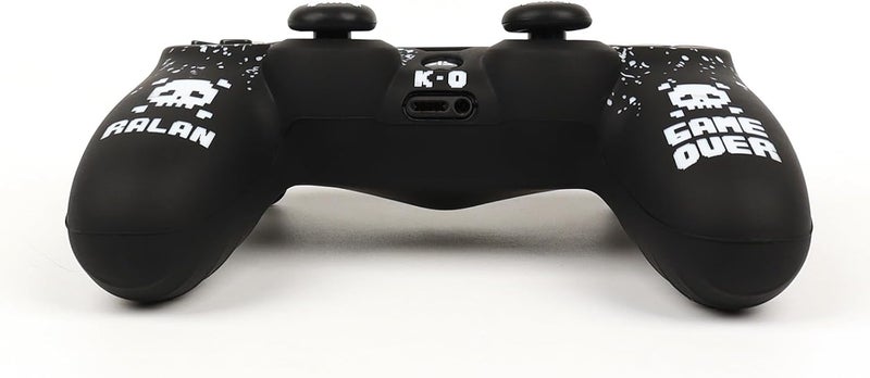 RALAN Pixelated Skull Design Controller Skin Cover with 2 Thumb Grips Compatible with PS4/Playstation 4 Slim/Pro Controller - Image 3