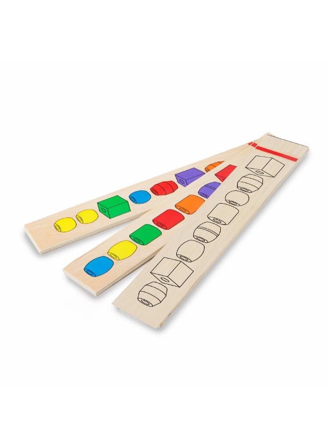 Melissa & Doug مجموعة تسلسل الخرز من ميليسا ودوج - Image 4