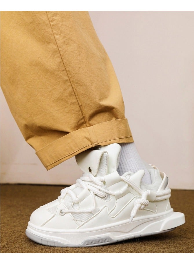 KUYING New Thick Sole Elevated Board Shoes  - Image 2