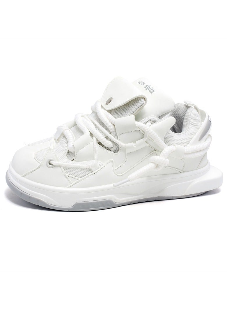 KUYING New Thick Sole Elevated Board Shoes  - Image 1