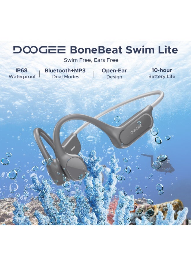 دوجي سماعات DOOGEE Bone Beat Swim Lite التي تعمل بتقنية التوصيل العظمي - Image 1