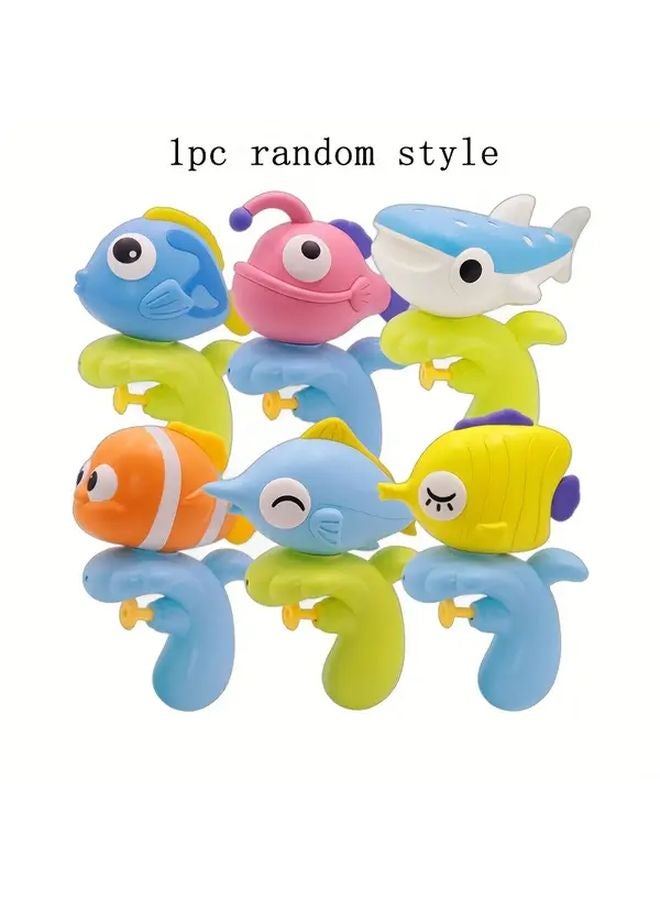 Novelty Funny Marine Animal Water Gun 1pc Outdoor Water Fight Summer Toy - Image 1
