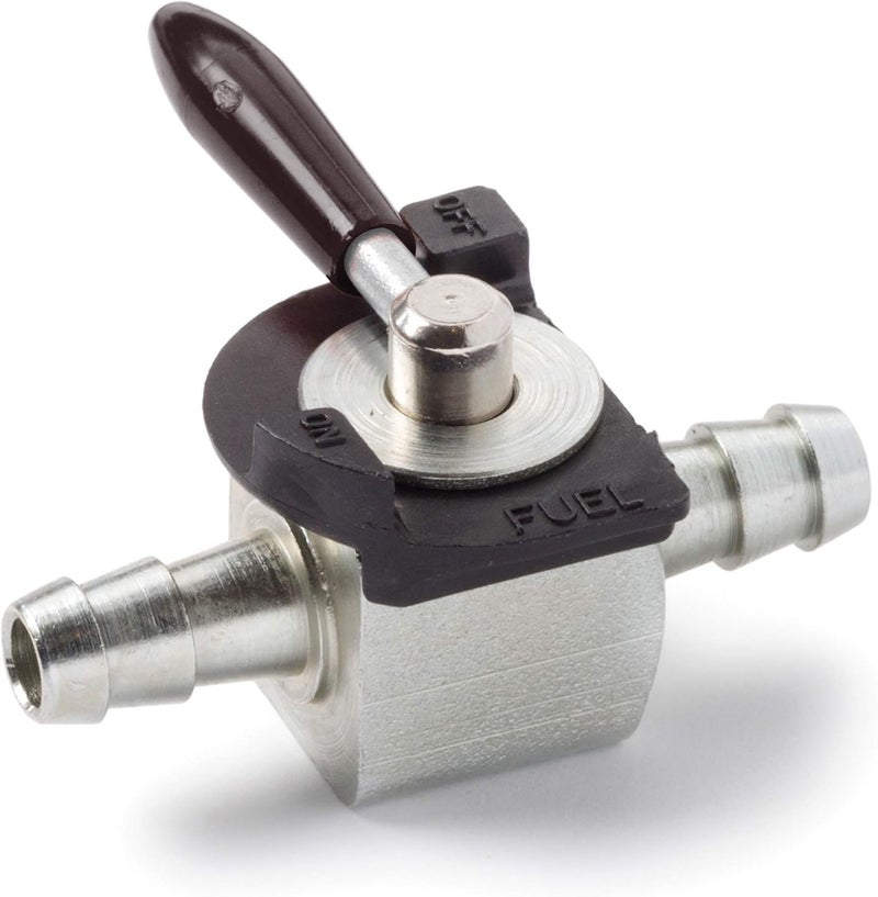 Oregon 07-403 Inline Fuel Shut Off 1/4" Ball Valve, Gray - Image 1