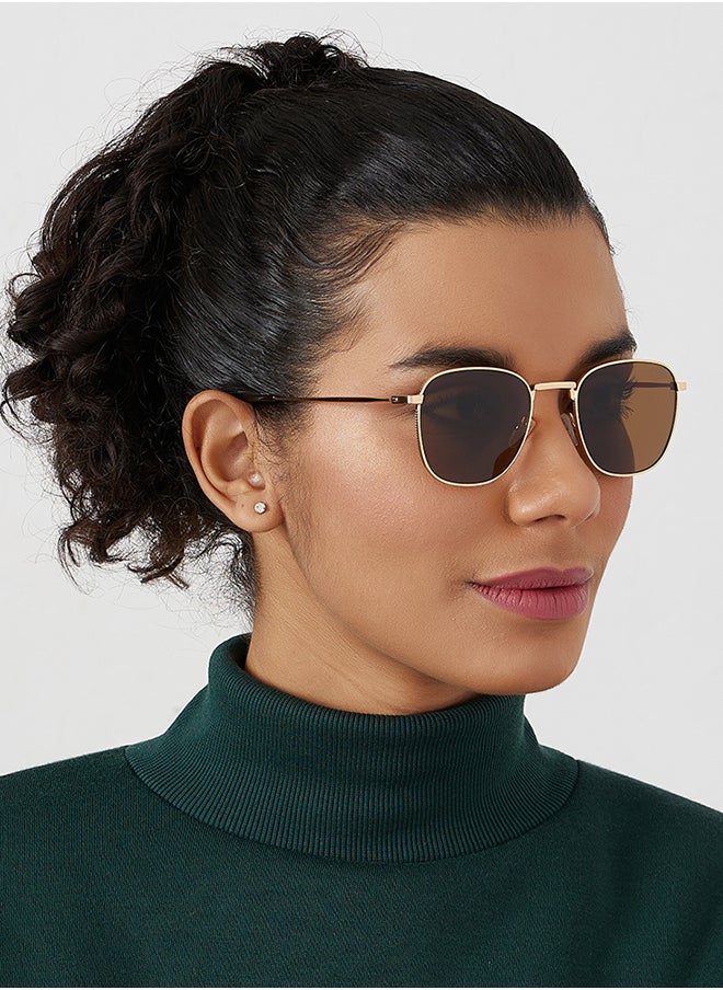 Blackout BlackOut MUST-HAVE Unisex Square Sunglasses with UV Protection  - Image 4