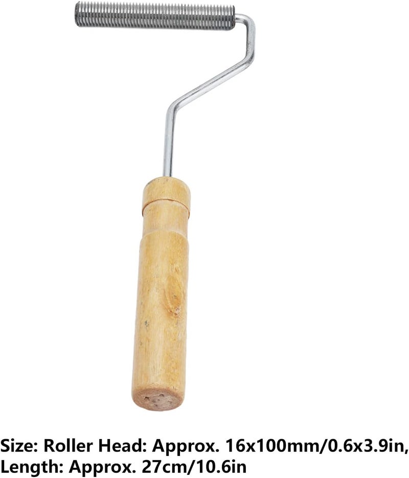 Fiberglass Roller Tools Kit 16x100mm Fiberglass Laminating Roller Bubble Increase Strength Flatness Paddle Tool for Fiberglass Laminating - Image 1
