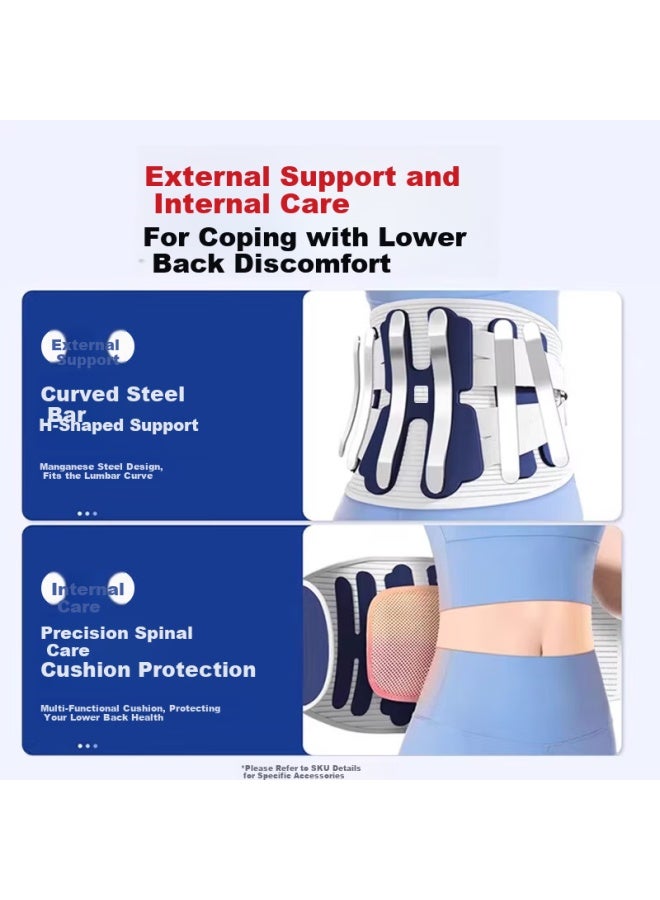Propard Medical Grade Lumbar Support Belt Waist Brace For Lumbar Muscle Strain And Herniated Disc Back Brace For Prolonged Sitting - Image 4