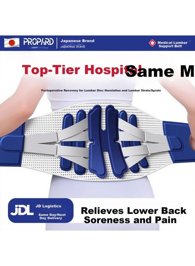Propard Medical Grade Lumbar Support Belt Waist Brace For Lumbar Muscle Strain And Herniated Disc Back Brace For Prolonged Sitting - Image 5