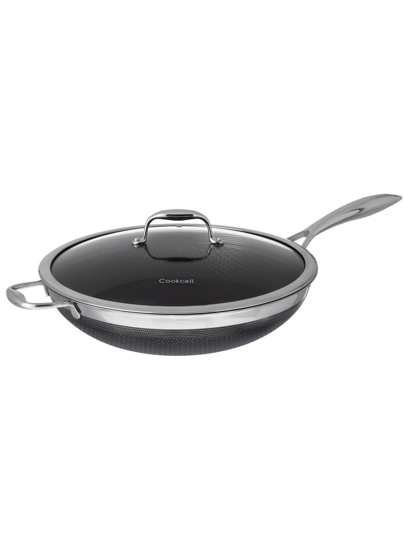Dania - Non-Stick Deep Frying Pan With Lid 34 Cm - Image 1