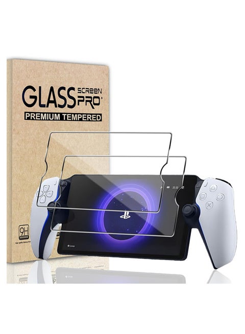 2 Pack Screen Protector for PlayStation Portal 8 inch, Tempered Glass Screen Protector for PlayStation 5 PS Portal Handheld, Ultra HD, Anti-Scratch, Anti-Fingerprint, Bubble-Free