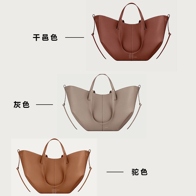 Pol Wings Bag French Niche Tote Bag Cyme Light Luxury Retro Portable Shoulder Bucket Underarm Bag - Image 5