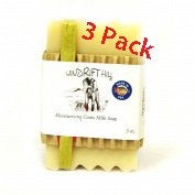 Windrift Hill Moisturizing Goats Milk Soap 3 Pack Lavender