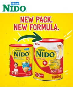 Nestle NIDO 1+ Growing Up Milk Powder, 1800g  - Image 2
