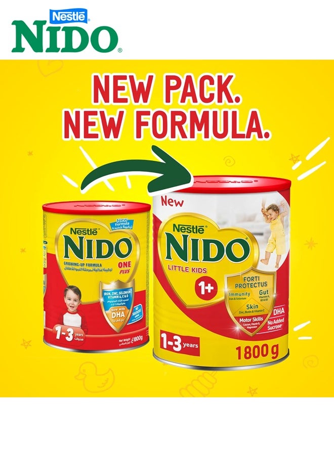 Nestle - NIDO 1+ Growing Up Milk Powder, 1800g - Image 1