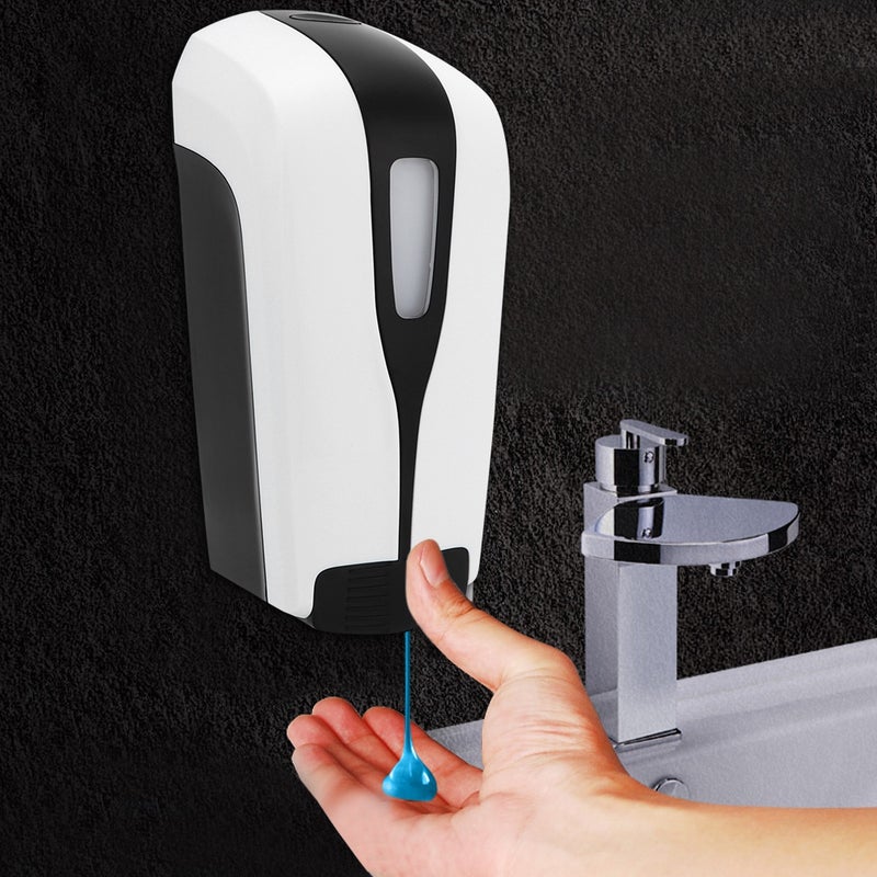500ml Bathroom Wall Mounted Press Shower Bath Soap Shampoo Dispenser with Lock - Image 4