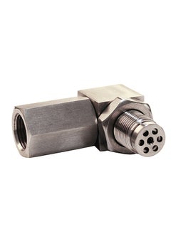 Generic 90 Degree O2 Oxygen Sensor Extender Spacer Engine Light Adapter Accessories M18*1.5 Iron Nickel Plating  - Image 4
