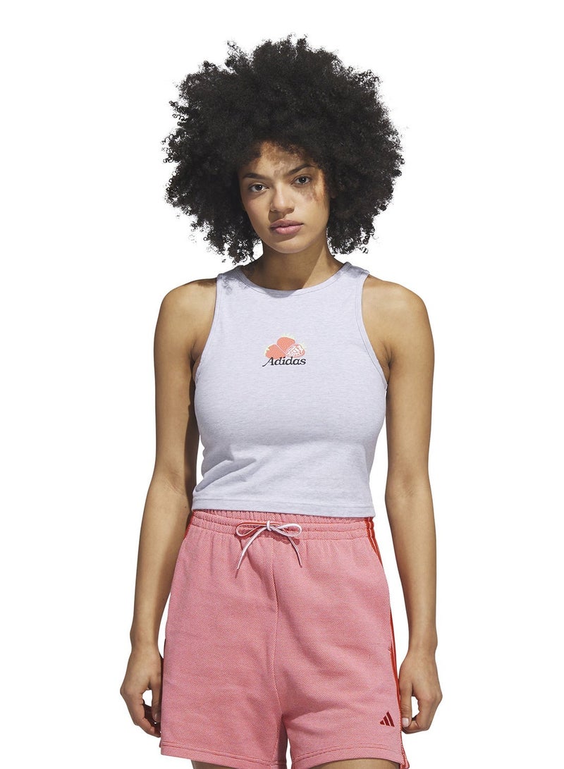 Adidas farmers market graphic tank top - Image 1