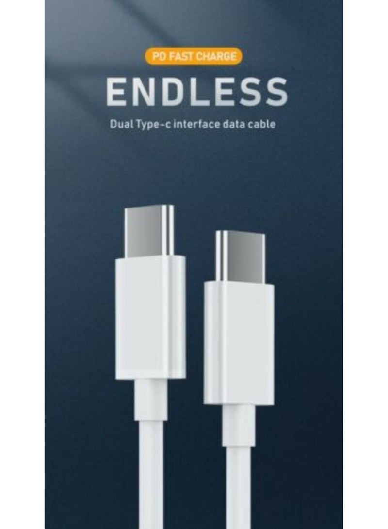 كابل شحن سريع بتقنية USB Type C لهاتف آيفون 13 برو ماكس - Image 3