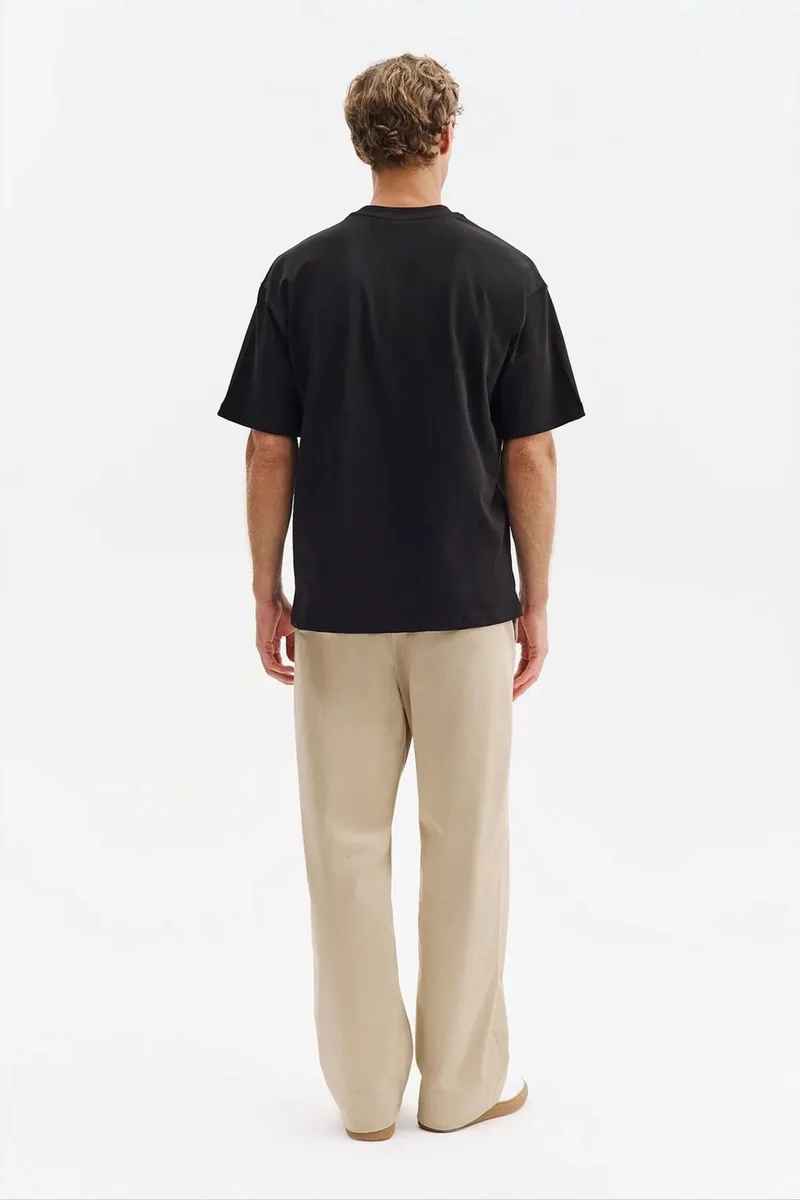 Giesto Black GIESTO Men's Cotton T-Shirt for Men | Best Price UAE