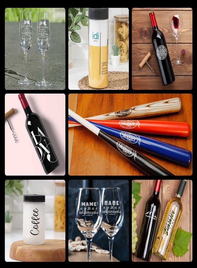 ACMER M2 Laser Rotary Roller, Laser Engraver Y-axis Rotary 360° Roller with 4-138mm Engraving Space for Engraving Cylindrical Objects, Ring, Suitable for ACMER P2, P1 and Most Laser Engrave - Image 4