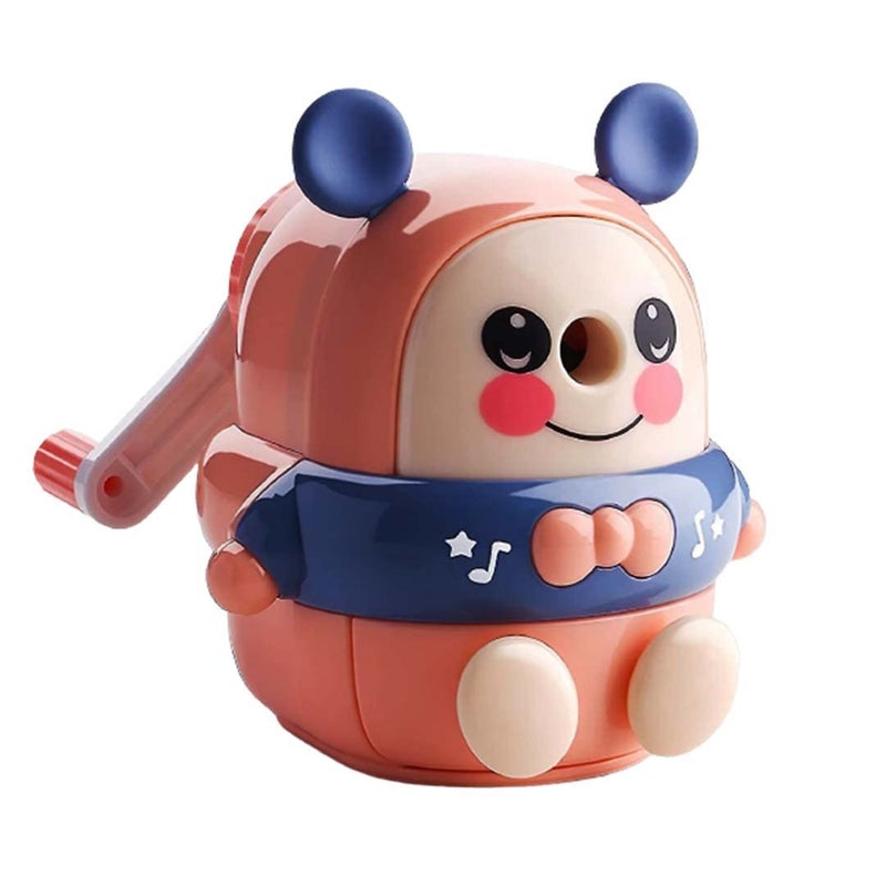 ZUGAD ZUGAD Sharpener for Kids - Teddy Pencil Sharpener, Table Sharpener Machine, Birthday Return Gift, Sharpeners for School Supply and Office (Multicolor) - Image 1