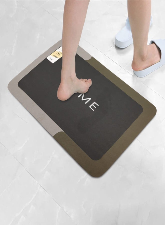 NFI essentials Anti-Slip Bathroom Rubber Mat, Shower Bath Mat, Bathtub Mat, Rain Mat, Swimming Pool Mat, Toilet Floormat, Super Water Absorption Soft Carpet Multipurpose Rubber Mat (57.5x38) - Image 1
