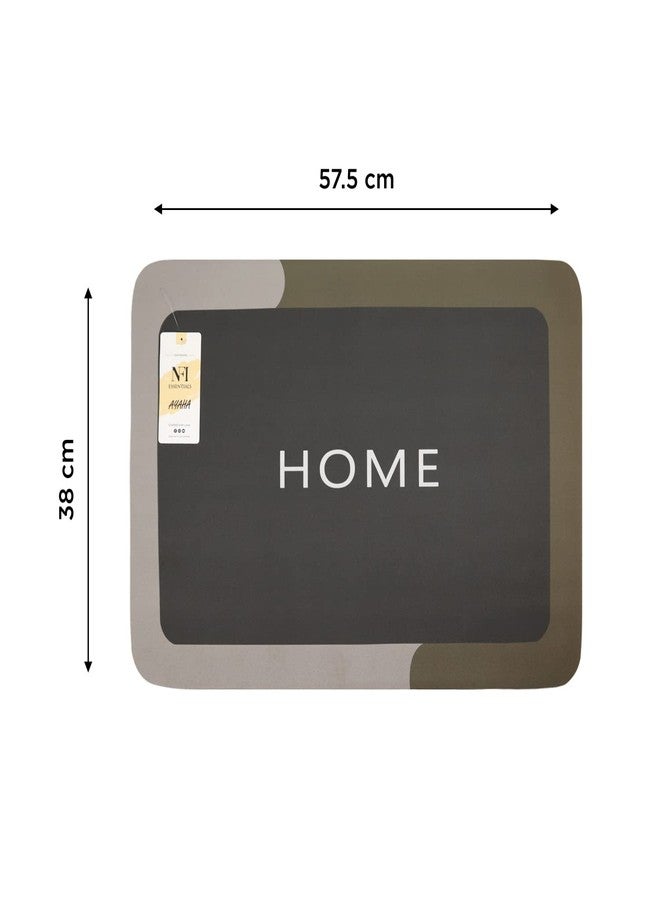 NFI essentials Anti-Slip Bathroom Rubber Mat, Shower Bath Mat, Bathtub Mat, Rain Mat, Swimming Pool Mat, Toilet Floormat, Super Water Absorption Soft Carpet Multipurpose Rubber Mat (57.5x38) - Image 4