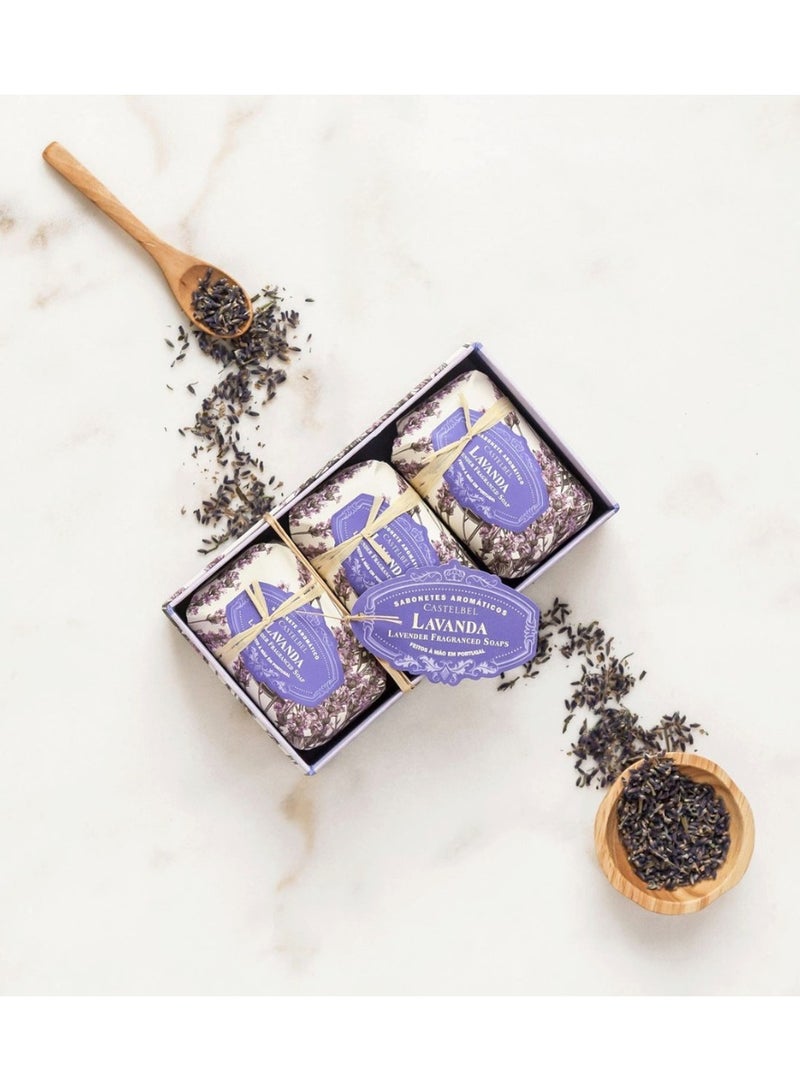 Castelbel Lavanda Lavender Fragranced Soap 150g - Image 4