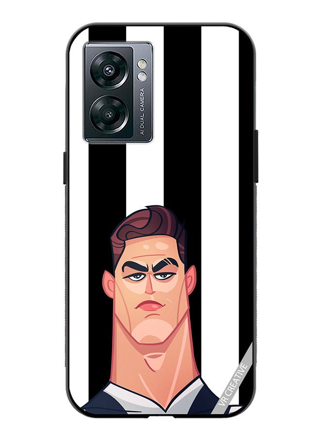 VR CREATIVE Protective Case Cover For OnePlus Nord N300 Cr7 Design Multicolour - Image 1
