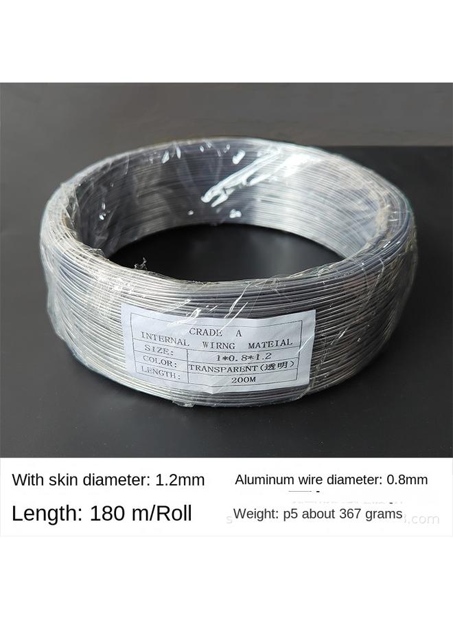 Bluejw Diameter 1.00mm Wrapping Iron Wire Wrapping Glue Binding Wire Binding Line 360 M Binding Belt Multicolor Postage - Image 1