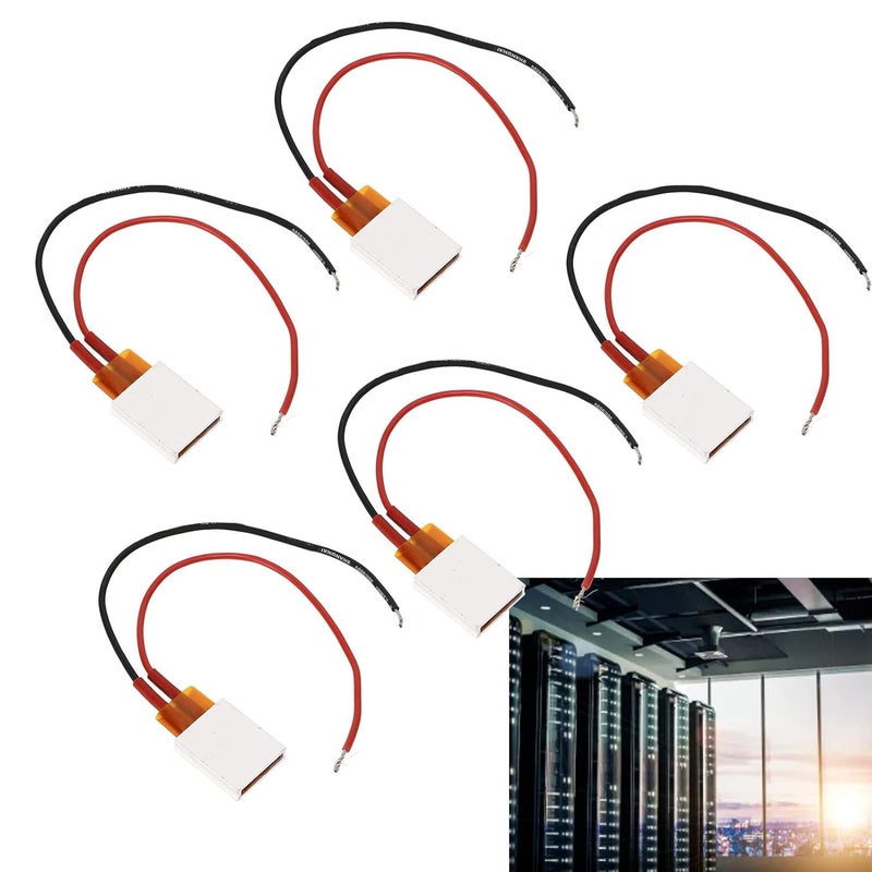 klarako PTC Heating Plate, Aluminum Alloy Ceramic Thermostatic Heating200℃, Long Service Life for Drying, No Open Flame, Insulation Temperature Resistant with 15cm Cable (12V) - Image 5