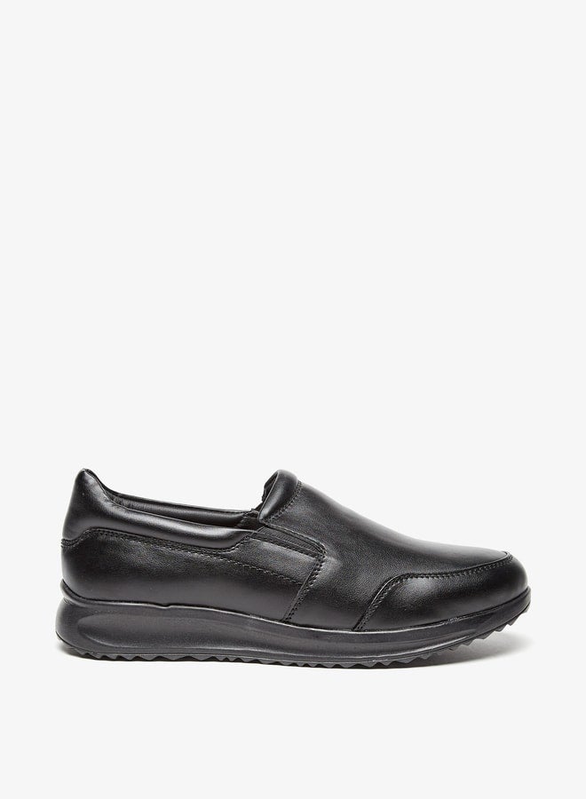 LBL by Shoexpress Men's Solid Slip-On Loafers  - Image 3