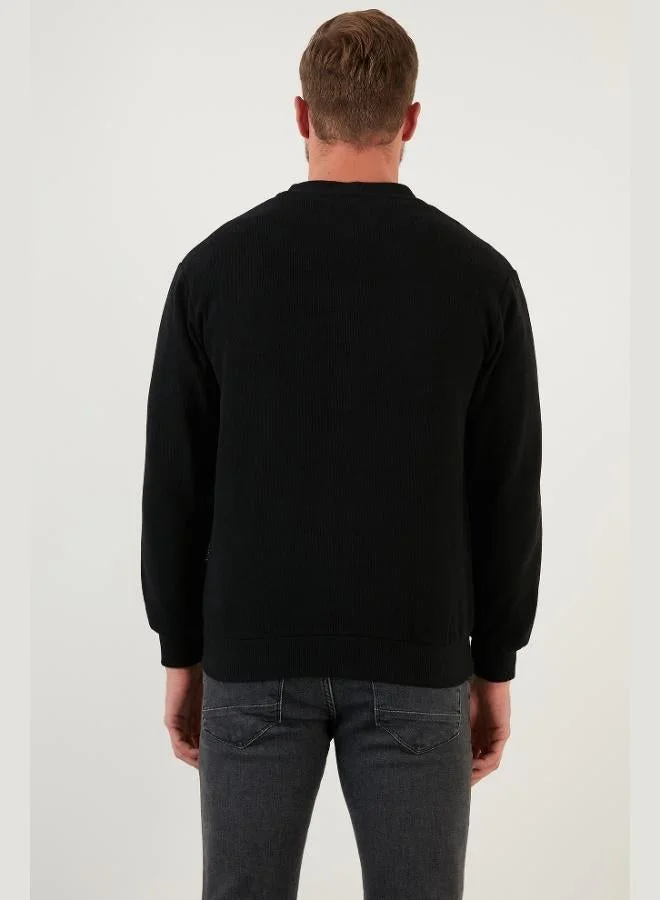 Buratti  Buratti Cotton Regular Fit Buttoned V-Neck Cardigan Men's CARDIGAN 456205 for Men | Best Price UAE