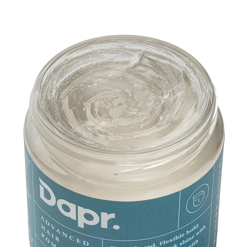 Dapr Advanced Hair Pomade 100 grams Wet or Matte Look Flexible hold Water based Made with Avocado oil Aloe Vera Gel - Image 5