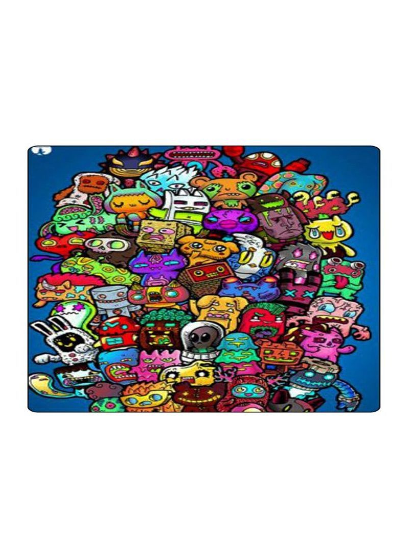 RKN Printed Anti-Slip Gaming Mouse Pad Multicolour