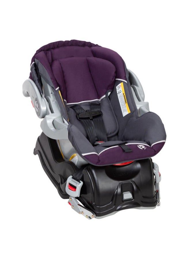 babytrend Adjustable Car Seat - Purple/Black/Grey - Image 2