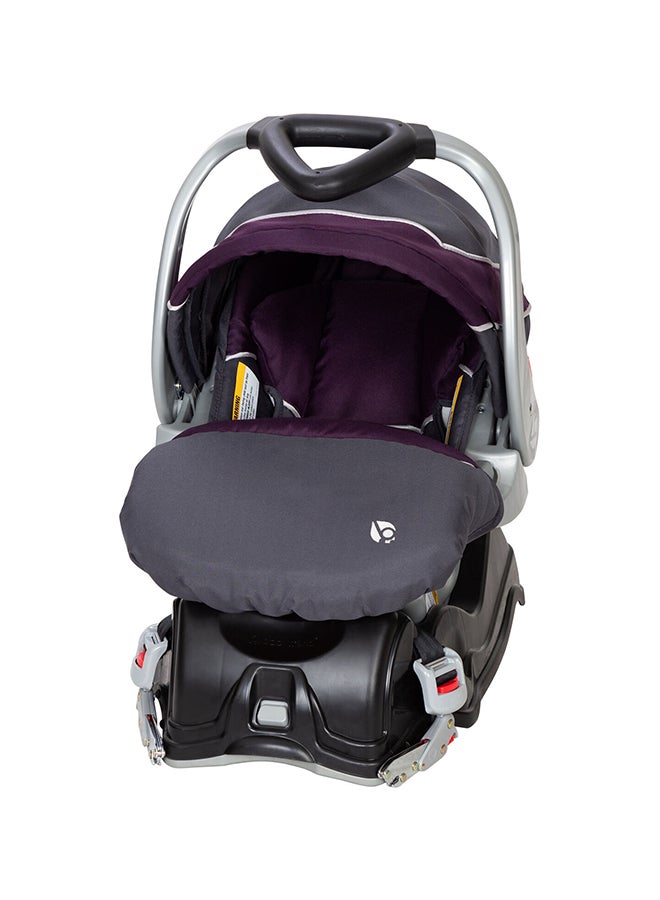 babytrend Adjustable Car Seat - Purple/Black/Grey - Image 1