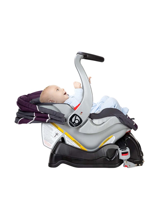 babytrend Adjustable Car Seat - Purple/Black/Grey - Image 5