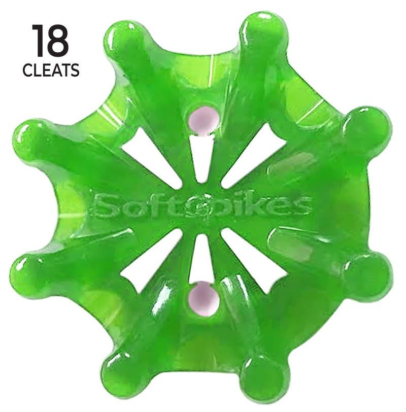 SOFTSPIKES Golf Spikes Fast Twist 3.0 Pulsar Cleats, Green, Clamshell US - Image 2