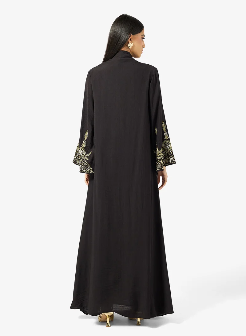 Khizana Embroidered Jalabiya