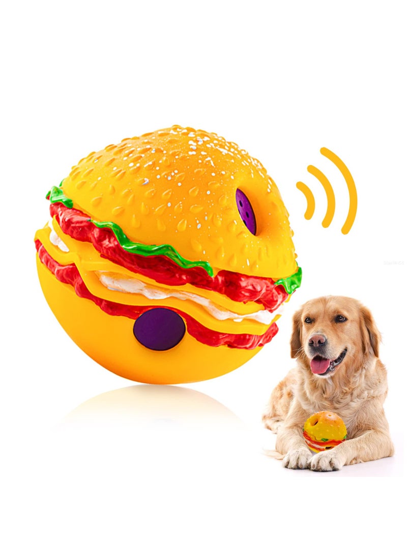 Large Interactive Wobble Giggle Dog Ball Squeaky Toys Durable Wag Chewing for Training Teeth Cleaning Herding Indoor Outdoor Safe Gifts Medium - Image 1