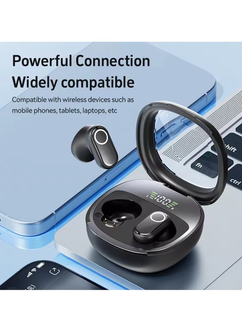Mini short handle Bluetooth headset M86 ultra-long battery life in-ear wireless Bluetooth headset space capsule private model noise reduction