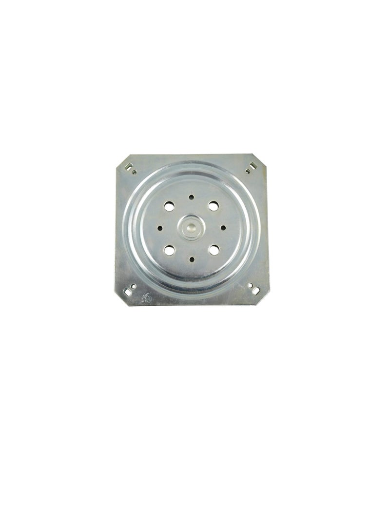 ROBUSTLINE Robustline Steel Revolving Swivel Plate - Silver, 6 inch  - Image 1