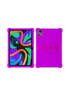 Compatible with Lenovo Tab M11 shell 11-inch silicone case tablet hard back case Funda, tablet child safety stand protector Funda with 4 anti-shock airbags