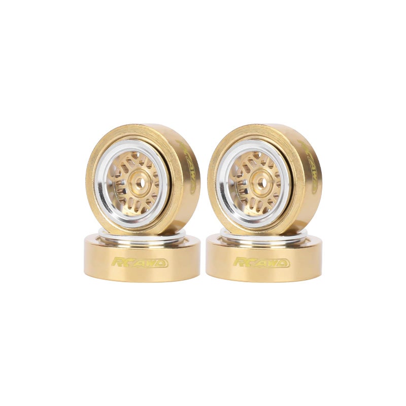 RCAWD SCX30 Brass Weights 70g RC Wheel Rims Beadlock GlueFree for Axial 130 SCX30 Series Upgrades Parts B - Image 3