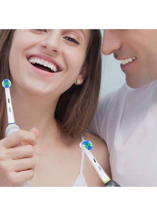 KHBD - Hbd Replacement Heads Compatible With Braun Oral B Electric Toothbrush Sensitive Toothbrush Heads For Pro 1000/9000/ 500/3000/8000/Smart/Geinus Toothbrush16 Pack - Image 1