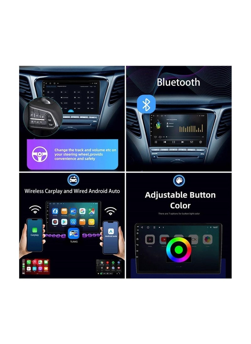 SHEZA STAR Android Car Stereo for Porsches Cayenne 2002 2003 2004 2005 2006 2007 2008 2009 2010 4GB RAM 64GB ROM 9 Inch Support Apple Carplay, MirrorLink WiFi BT, IPS Touch Screen with AHD Camera Included  - Image 3