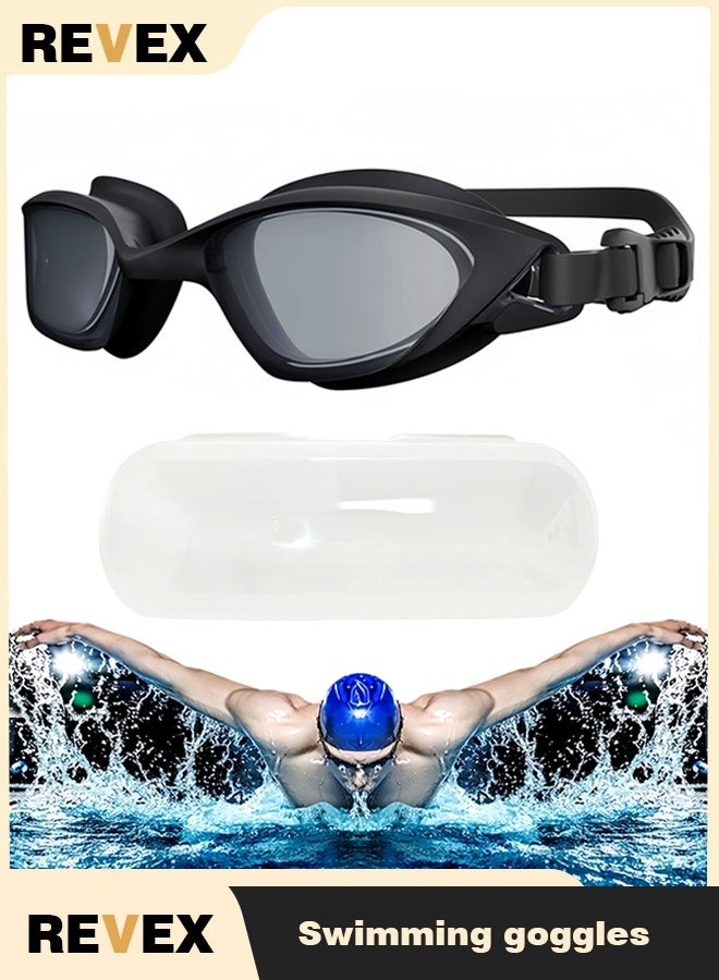 REVEX Swim Goggles, P2 Lite Comfortable Anti-Fog Swimming Goggles for Men Women Adults Youth - Image 1